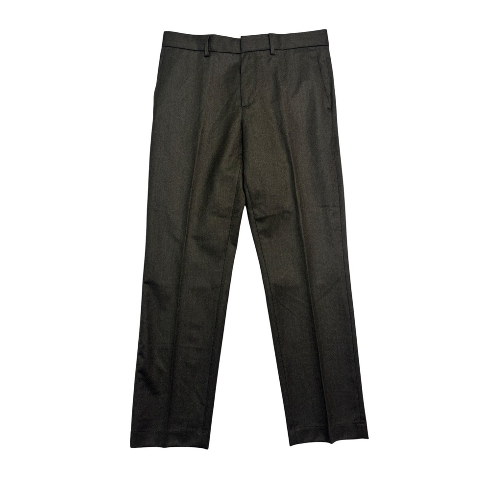 NEW Banana Republic 32x30 Olive Italian Flannel Wool Pants Perfect Trousers